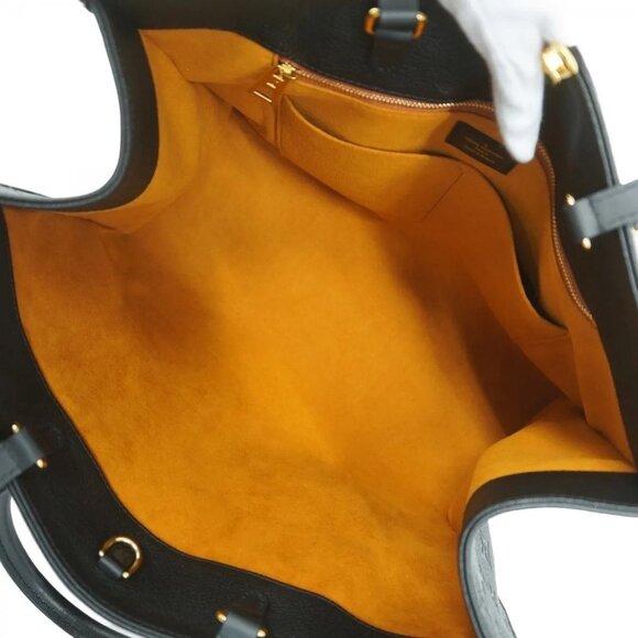 Authentic Louis Vuitton On The Go Tote Empreinte Leather Onthego GM Black - Picture 9 of 12